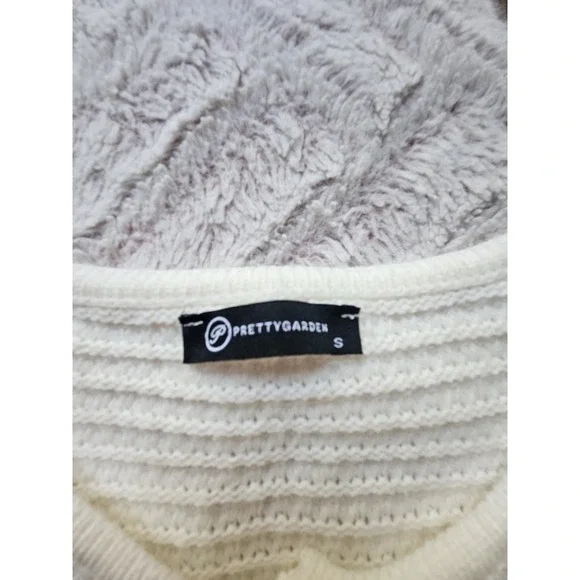 Pretty Garden Cream Button Up Cardigan US M - Picture 10 of 13